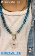 Load image into Gallery viewer, Ombre topaz necklace