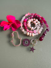 Load image into Gallery viewer, Pinky mixy gemstone necklace