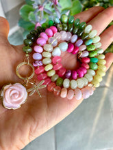 Load image into Gallery viewer, Succulent gemstone necklace