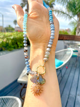 Load image into Gallery viewer, “Rain”gemstone necklace