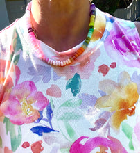 Load image into Gallery viewer, Spring bouquet stacked necklace