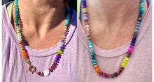 Load image into Gallery viewer, Tide pools gemstone necklace