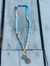 Load image into Gallery viewer, “Rain”gemstone necklace
