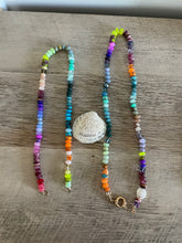 Load image into Gallery viewer, Tide pools gemstone necklace