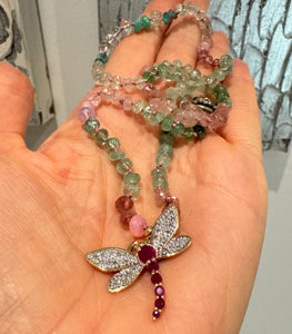 Afghani Tourmaline necklace