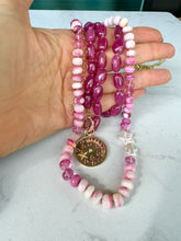 Load image into Gallery viewer, Pink Sapphire strand
