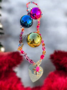 Jingle belle sapphire necklace