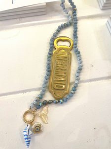 Mali-blue mermaid necklace