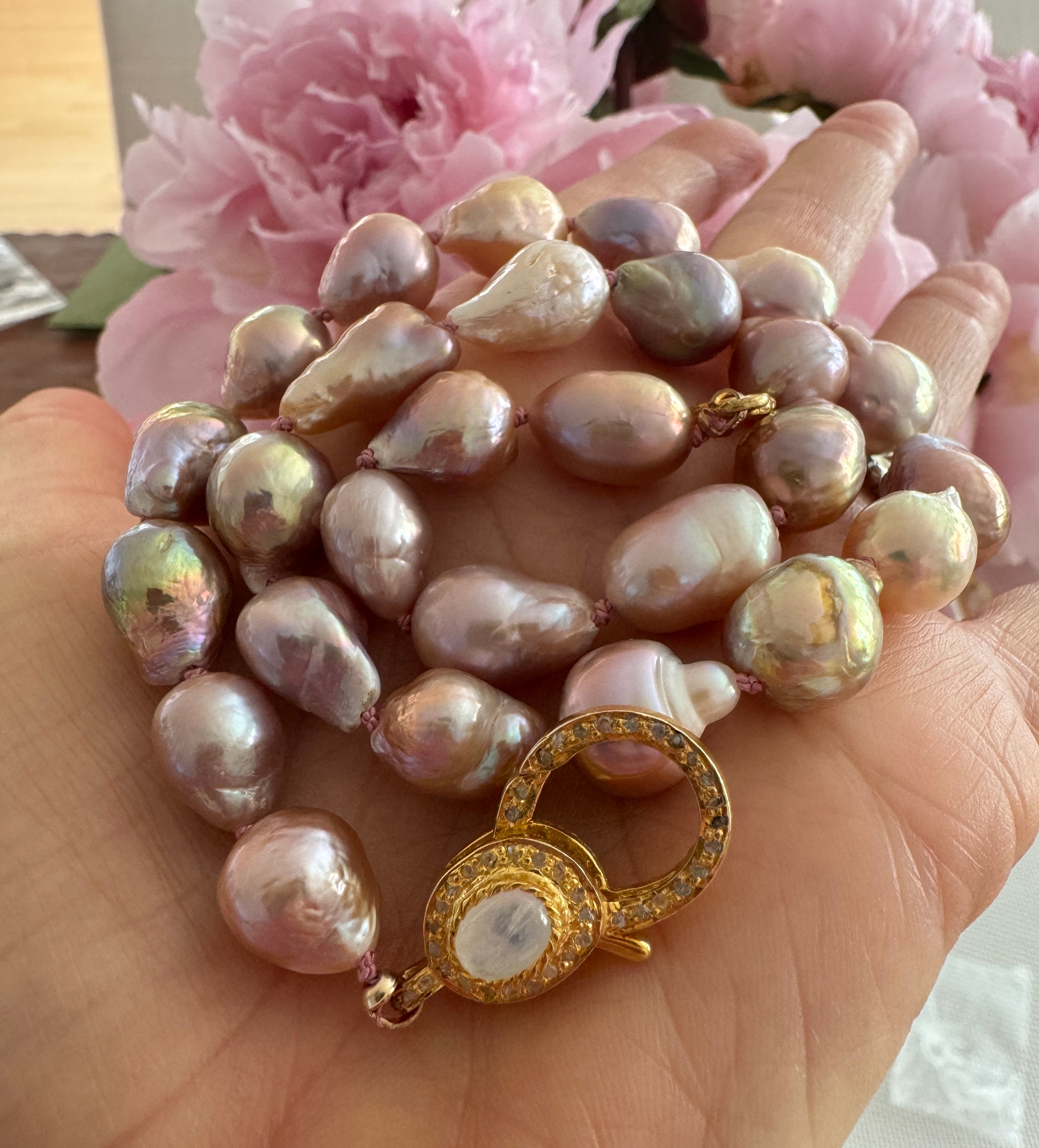Peony pearls