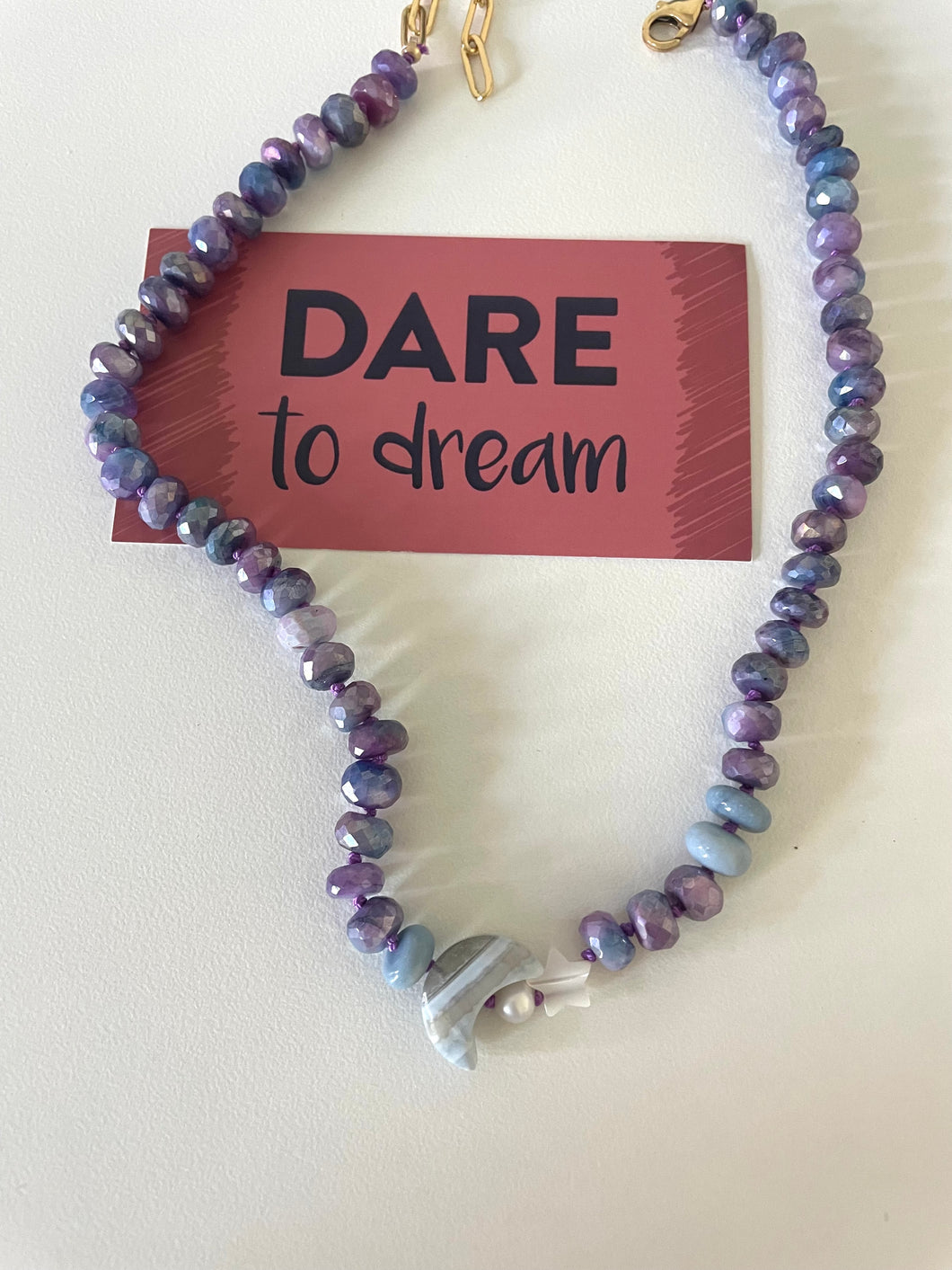 Dreamer gemstone necklace