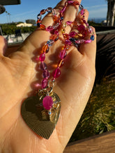 Load image into Gallery viewer, Jingle belle sapphire necklace
