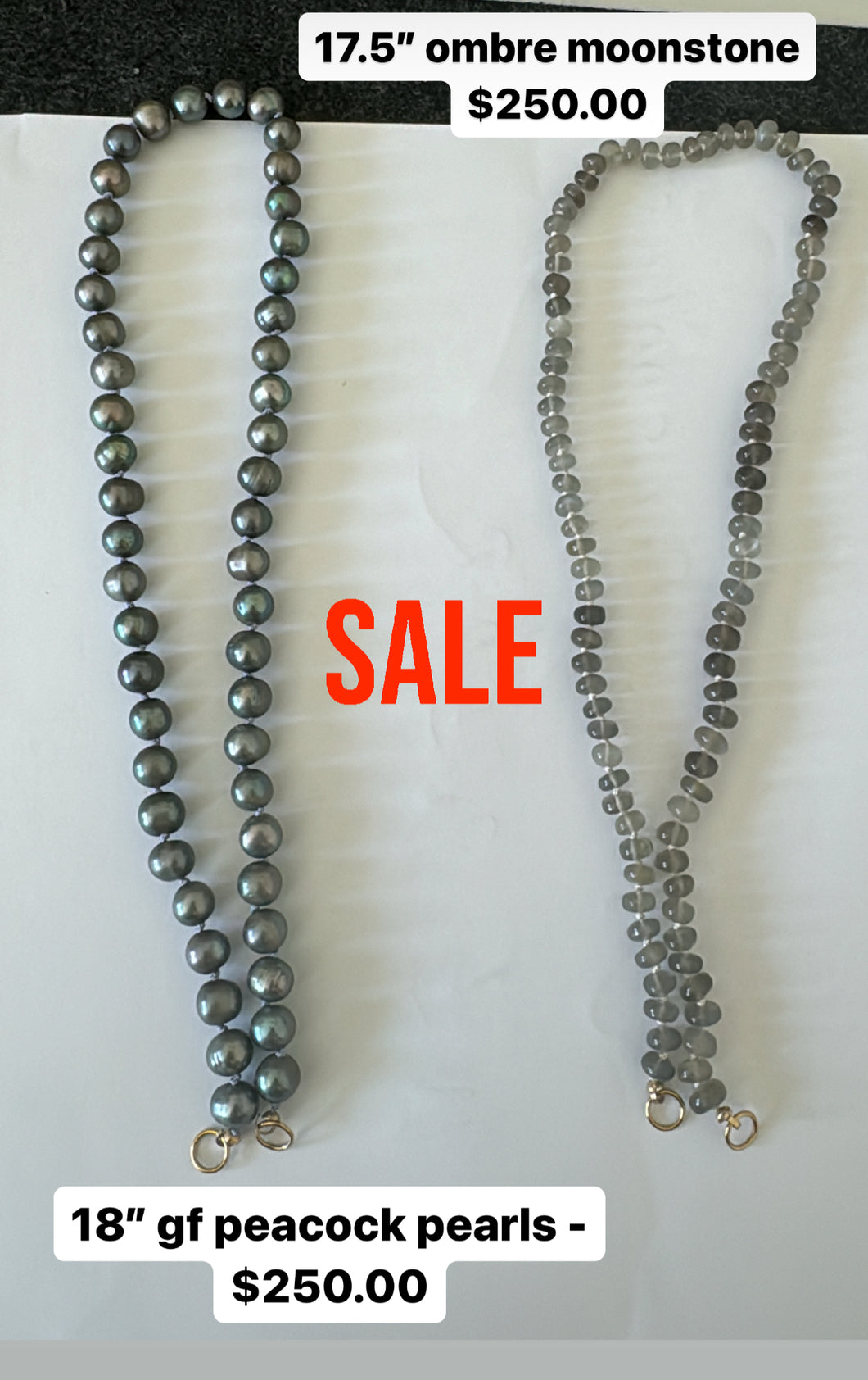 Two sale necklaces