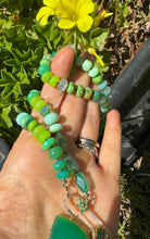 Load image into Gallery viewer, Green acres gemstone necklace
