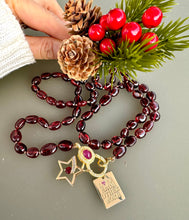 Load image into Gallery viewer, Garnet necklace
