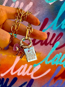 Love each other pendant