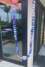 Load image into Gallery viewer, Blue belle gemstone necklace
