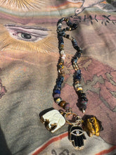 Load image into Gallery viewer, Earthy Ethereal gemstone necklace
