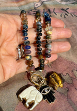 Load image into Gallery viewer, Earthy Ethereal gemstone necklace
