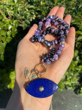 Load image into Gallery viewer, Purple magic necklace
