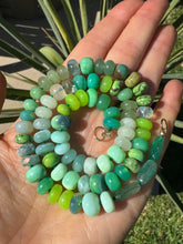 Load image into Gallery viewer, Green acres gemstone necklace
