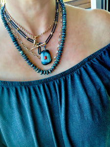 Mystic Labradorite necklace