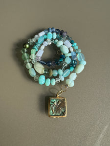 Oceana gemstone necklace