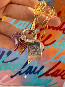 Love each other pendant