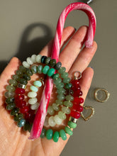 Load image into Gallery viewer, Mistletoe holiday necklace
