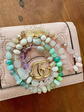 Load image into Gallery viewer, Pastel mish mash gemstone necklace
