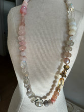 Load image into Gallery viewer, Soft Whimsy gemstone necklace
