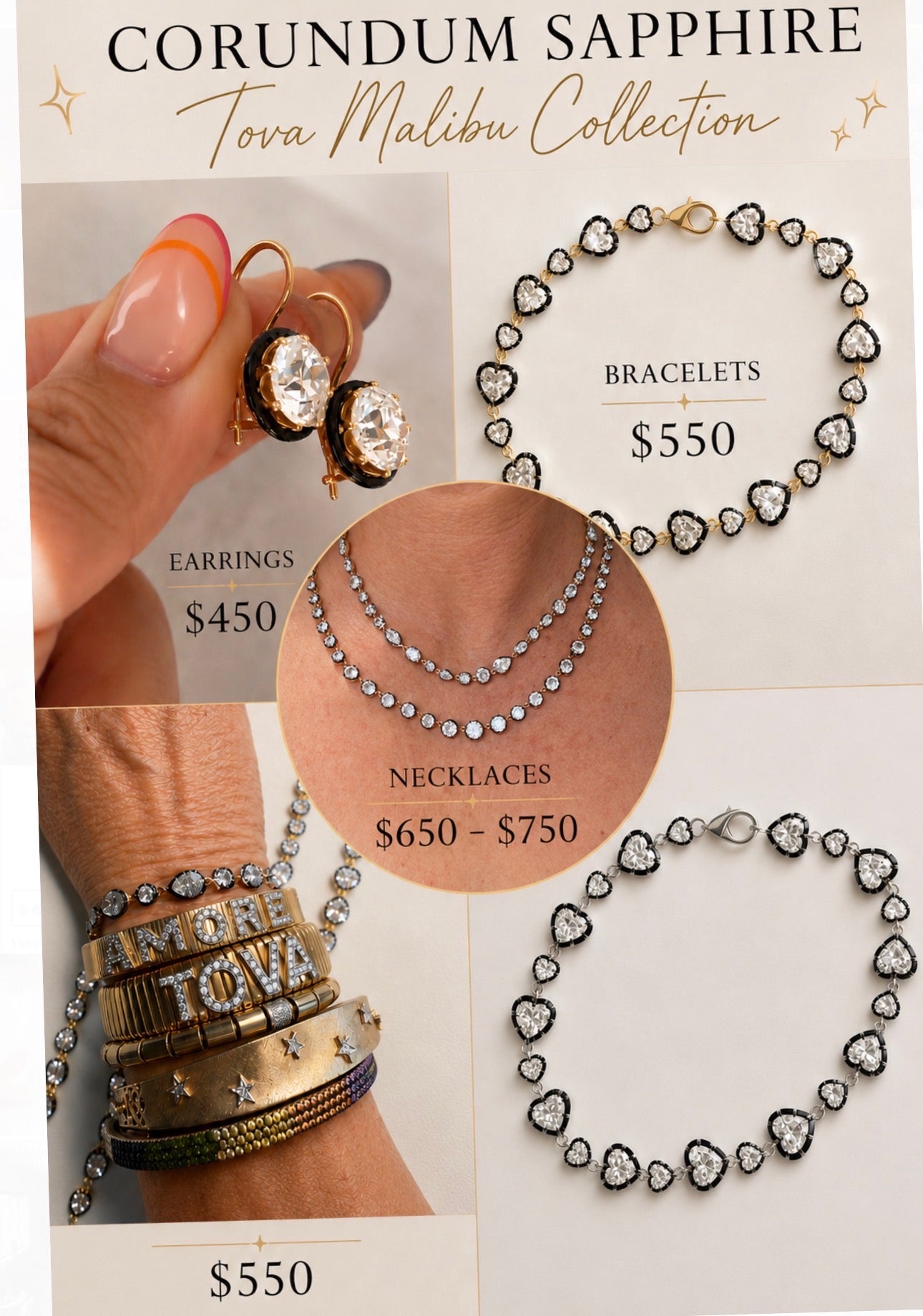 Corundum Sapphire Bracelets