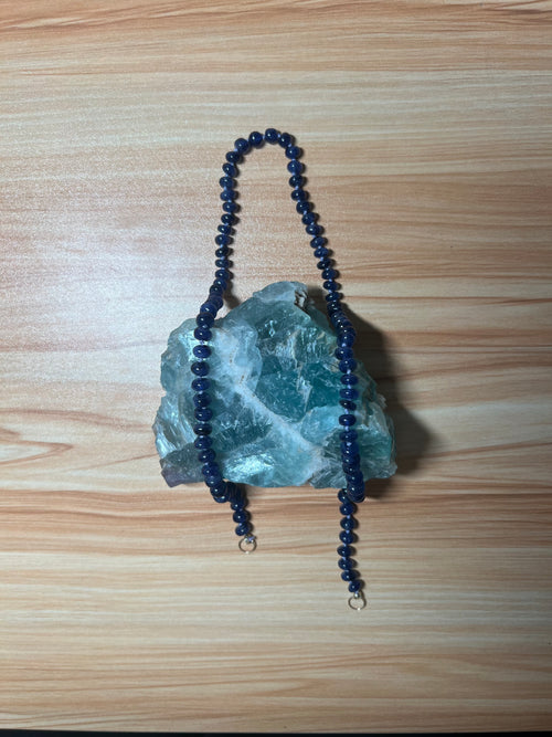 Beautiful Sapphire Necklace 14k