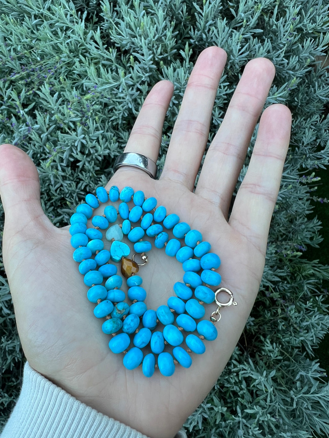 14k Arizona Turquoise Necklace