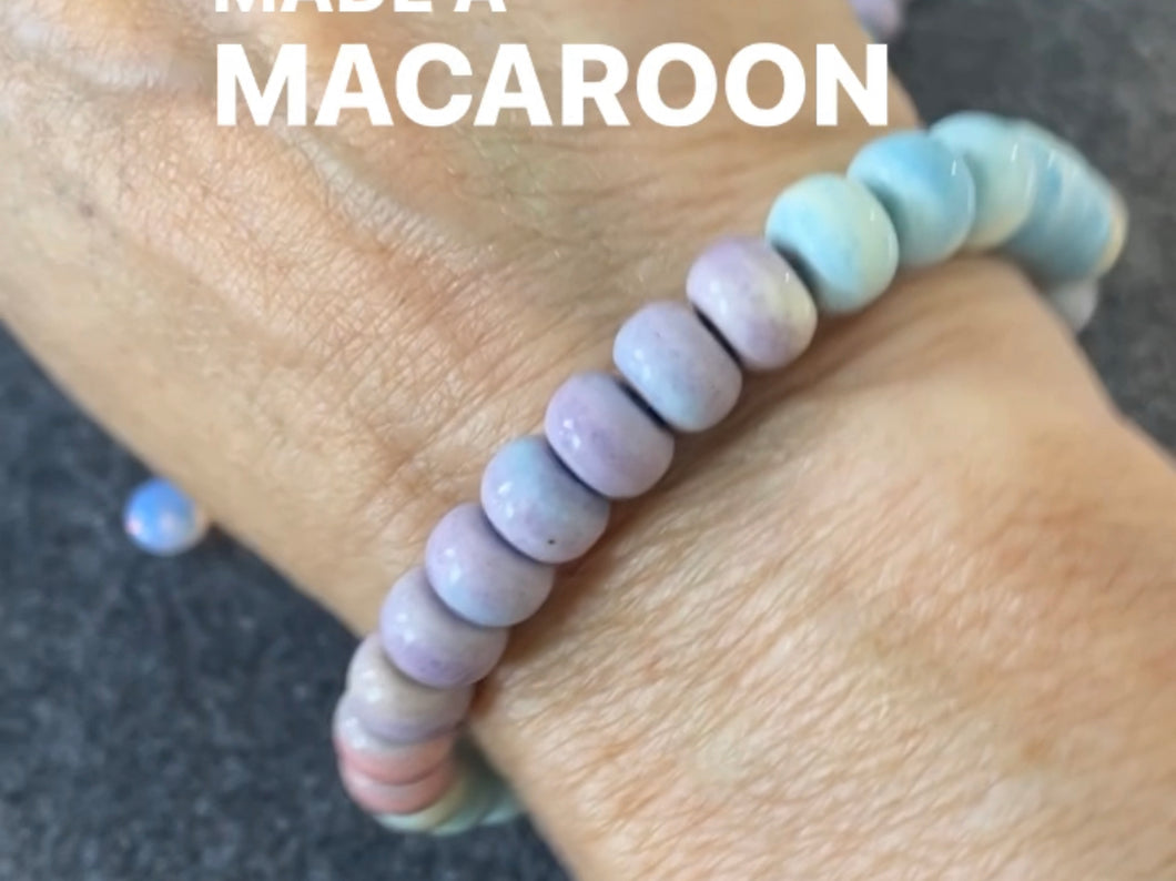 Macaron stretchy bracelet