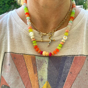 Pina colada necklace