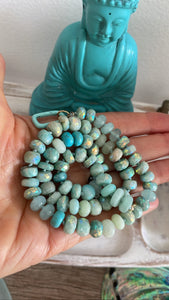 Mermaid mystical amazonite necklace