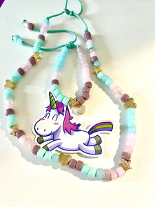 Unicorn gemstone forte necklace