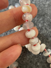 Load image into Gallery viewer, “Petals” cherry blossom agate necklace
