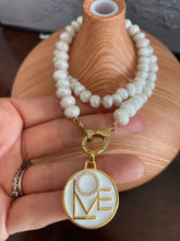 Load image into Gallery viewer, Clear waters silverite necklace
