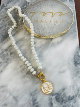 Load image into Gallery viewer, Clear waters silverite necklace
