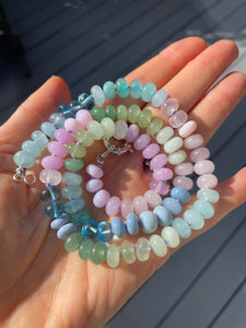 Muted pastel necklace