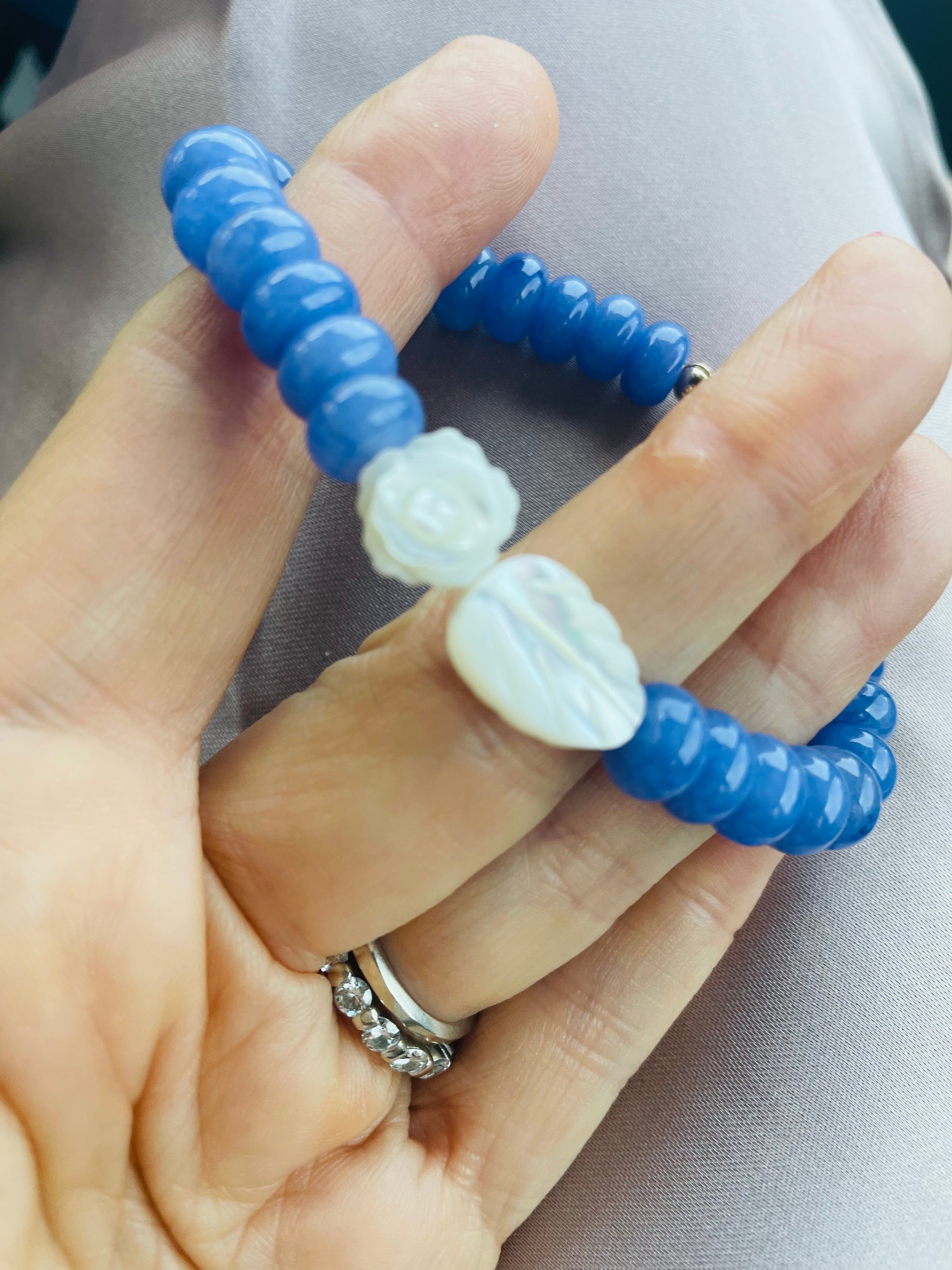 Lilac bracelets