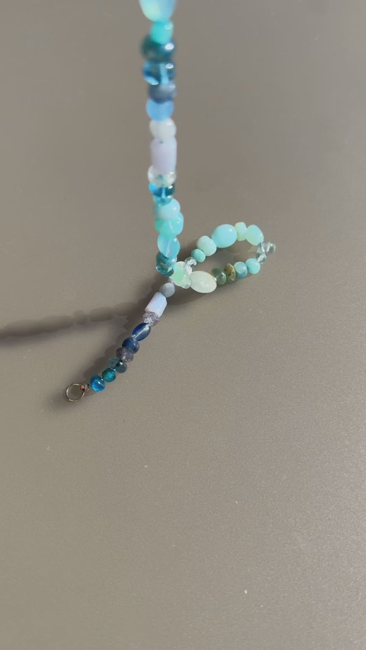 Oceana gemstone necklace