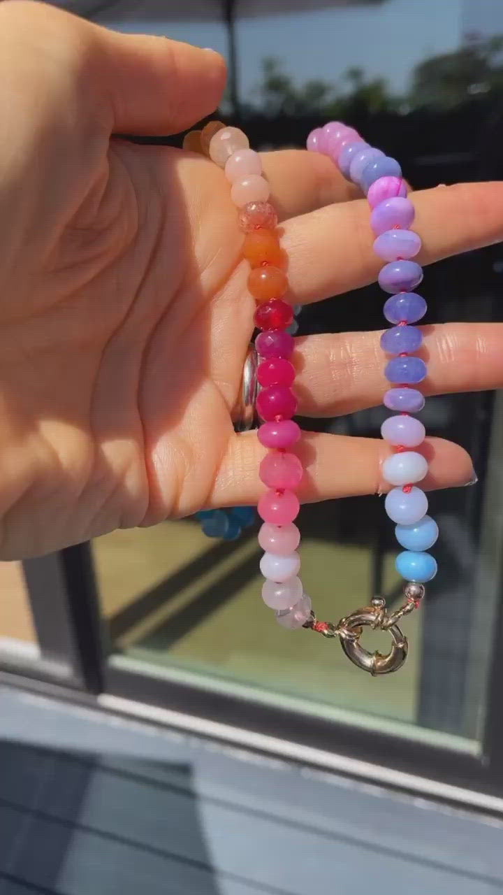 Brilliant gemstone rainbow