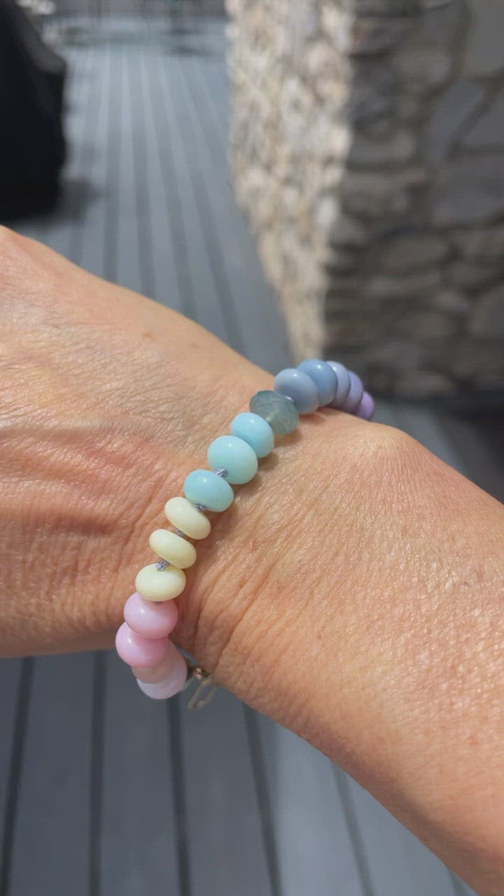 Unicorn pastel bracelet or extender