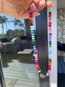 Fun-fetti gemstone rainbow