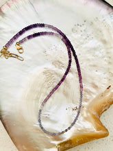 Load image into Gallery viewer, Ombré amethyst necklace
