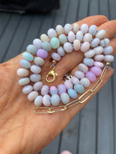 Load image into Gallery viewer, Summer haze gemstone necklace
