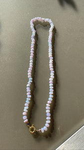 Chiffon opal necklace