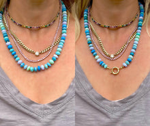 Load image into Gallery viewer, Jolly rancher candy gemstone necklace
